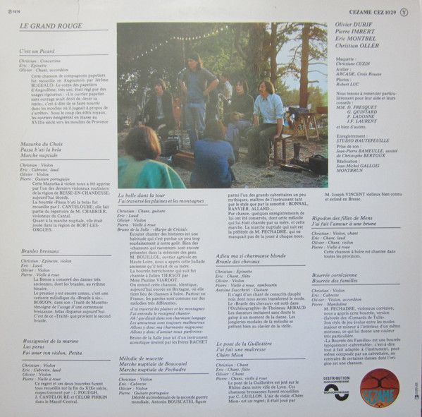 USED - Le Grand Rouge - Le Grand Rouge