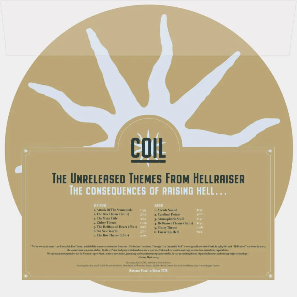 Coil - The Unreleased Themes For Hellraiser (Expanded Ritual) (Picture Disc 12")