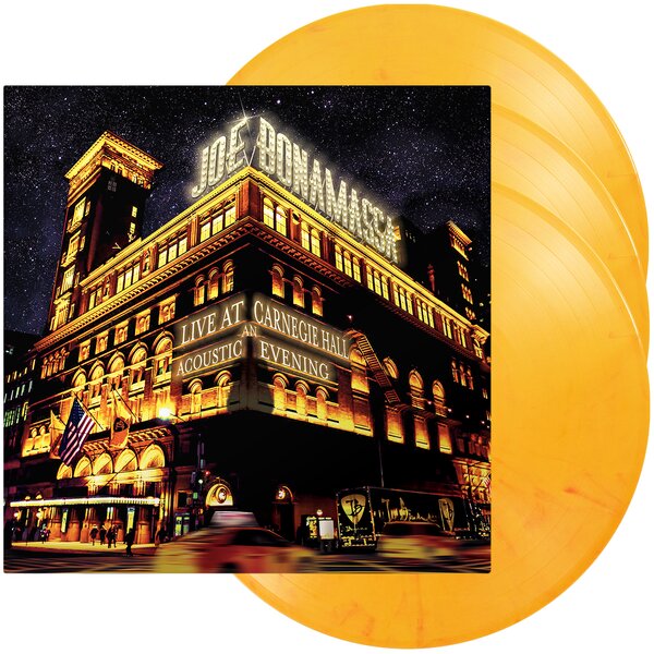 Joe Bonamassa - Live At Carnegie Hall: An Acoustic Evening (Yellow Flame Vinyl LP)