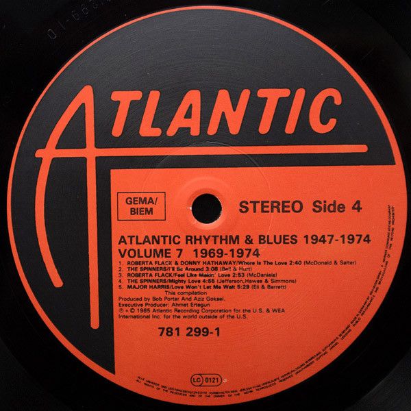 USED - Various - Atlantic Rhythm And Blues 1947-1974