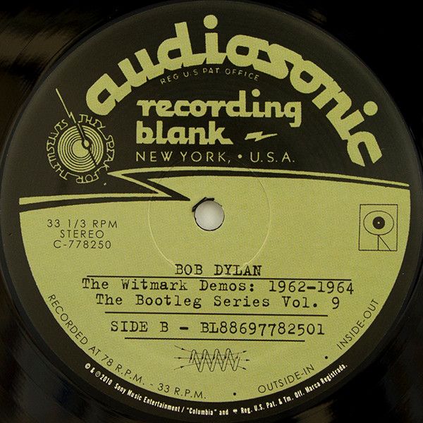 USED - Bob Dylan - The Witmark Demos: 1962-1964