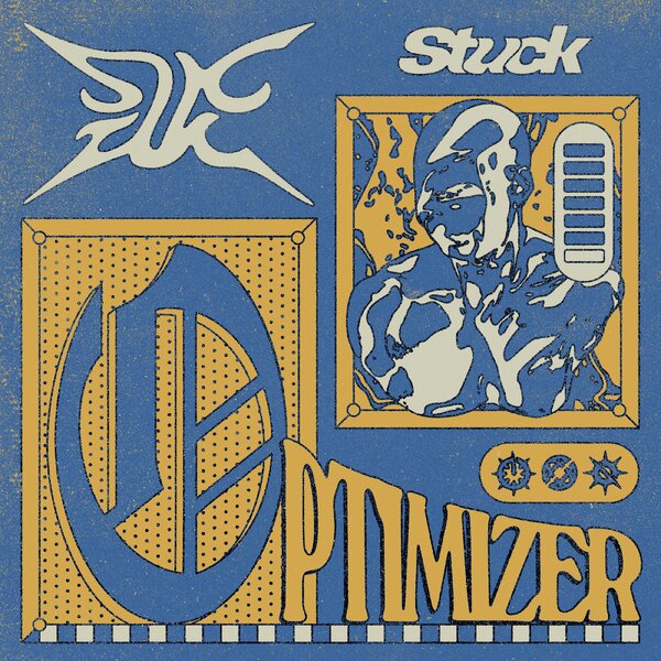 Stuck - Optimizer (Royal Blue Vinyl LP)