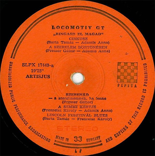 USED - Locomotiv GT - Ringasd El Magad