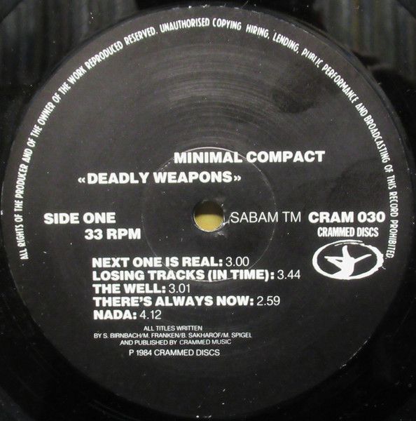 USED - Minimal Compact - Deadly Weapons
