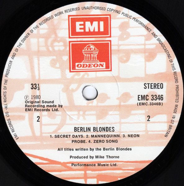 USED - Berlin Blondes - Berlin Blondes