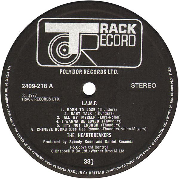 USED - The Heartbreakers (2) - L.A.M.F.