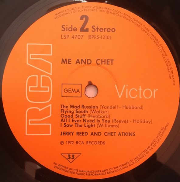 USED - Jerry Reed - Me And Chet