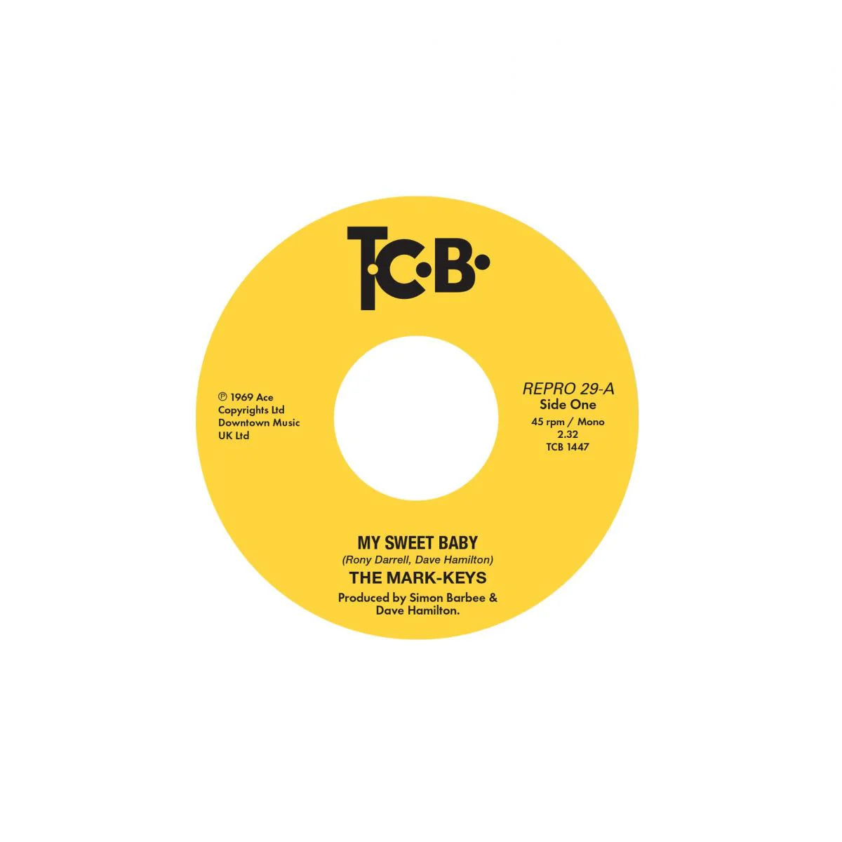 The Mark-Keys - My Sweet Baby - Heavenly Thing (7")