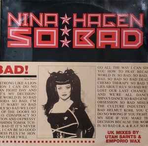 USED - Nina Hagen - So Bad