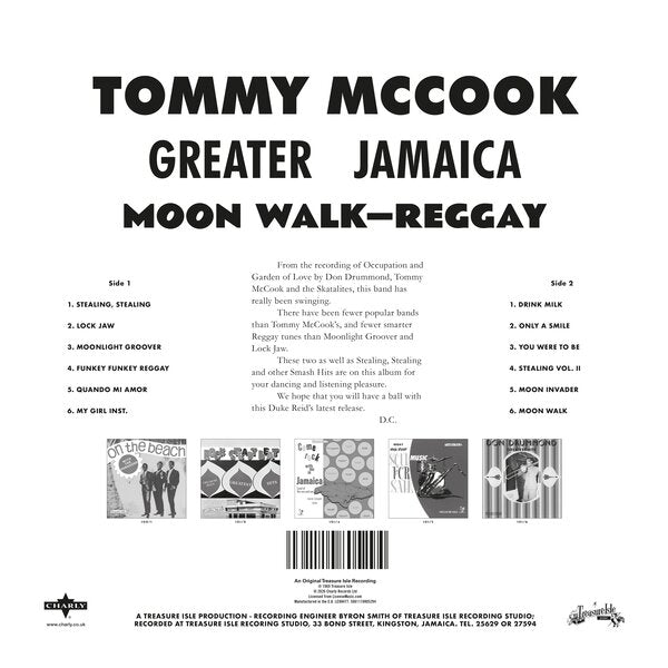 Tommy McCook - Greater Jamaica Moon Walk - Reggay (LP)