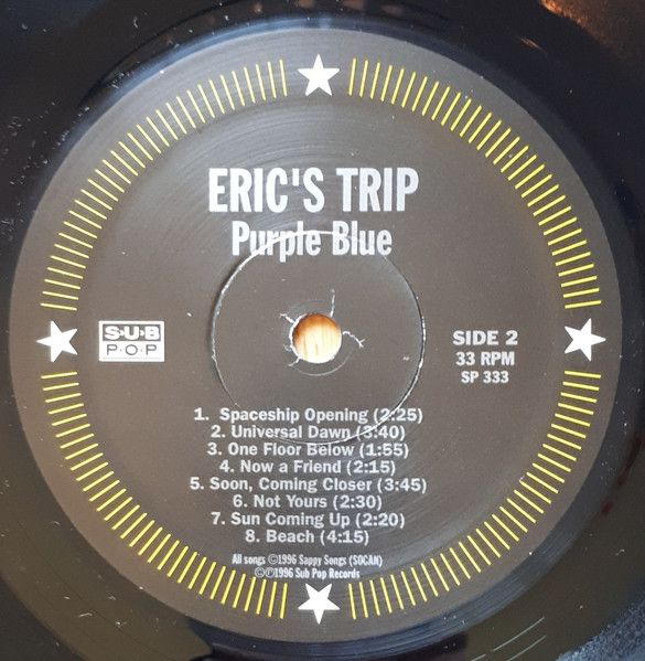 USED - Eric's Trip - Purple Blue