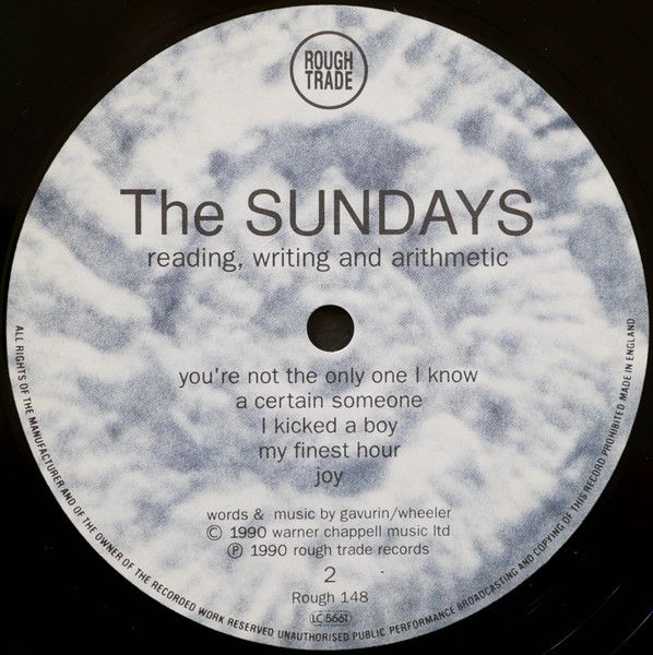USED - The Sundays - Reading, Writing And Arithmetic