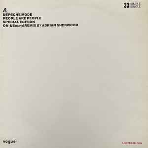 USED - Depeche Mode - People Are People (ON-USound Remix By Adrian Sherwood)