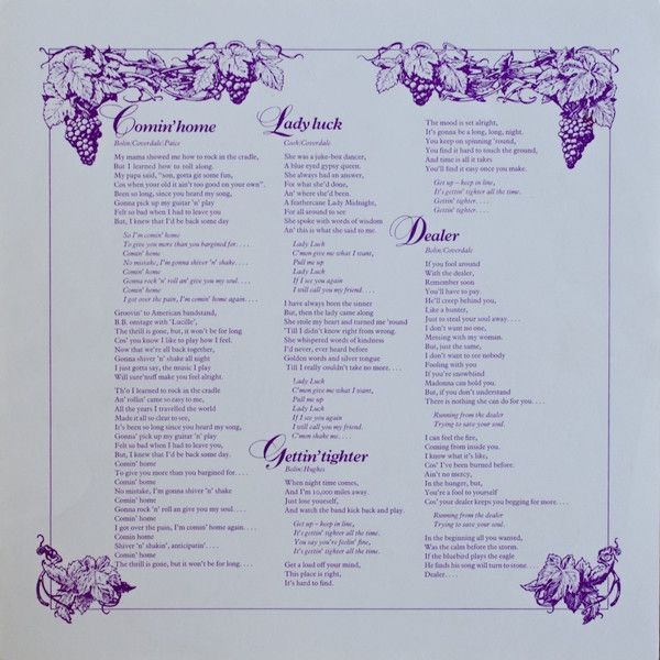 USED - Deep Purple - Come Taste The Band