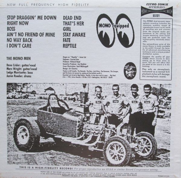 USED - The Mono Men - Stop Draggin' Me Down