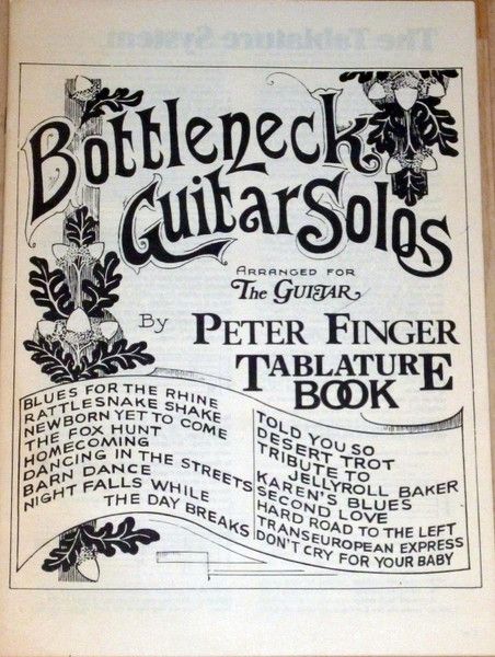 USED - Peter Finger - Bottleneck Guitar Solos