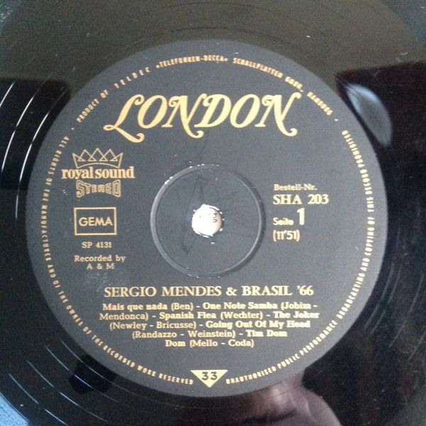 USED - Herb Alpert - Herb Alpert Presents Sergio Mendes & Brasil '66