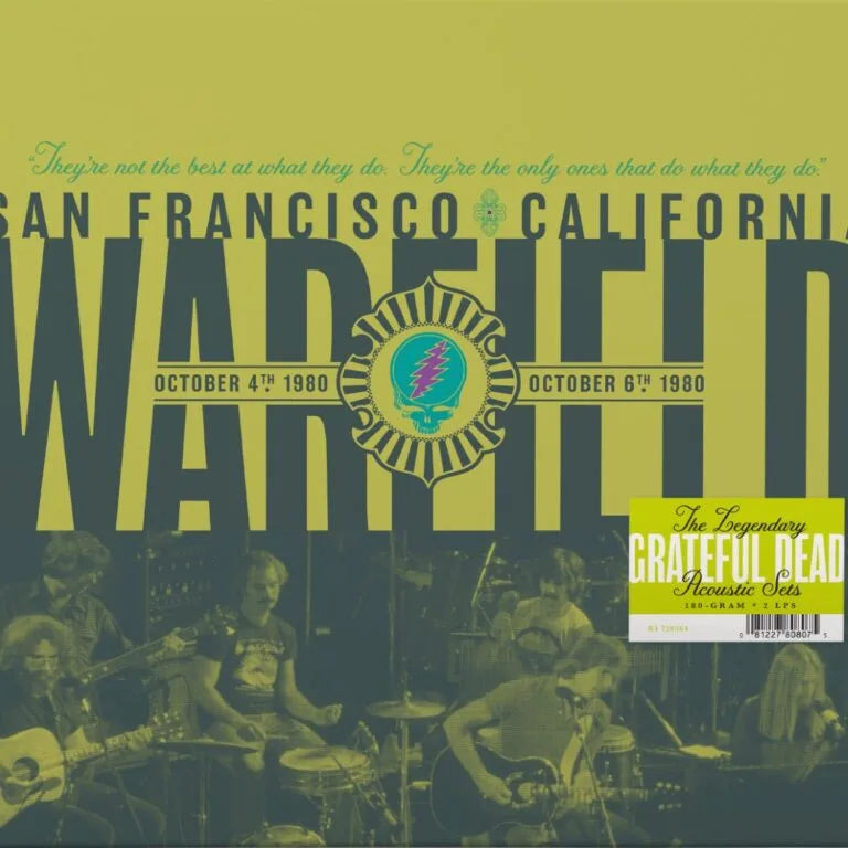 Grateful Dead - The Warfield, San Francisco, CA Oct 4 & 6, 1980 (LP)