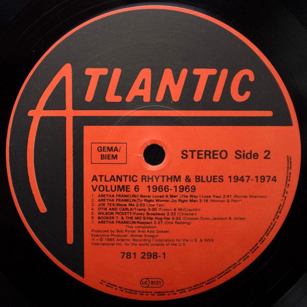 USED - Various - Atlantic Rhythm And Blues 1947-1974
