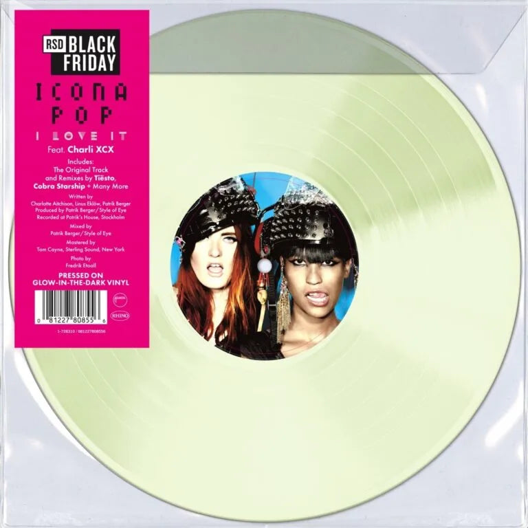 Icona Pop - I Love It (Feat. Charli XCX) (Glow In The Dark Vinyl LP)