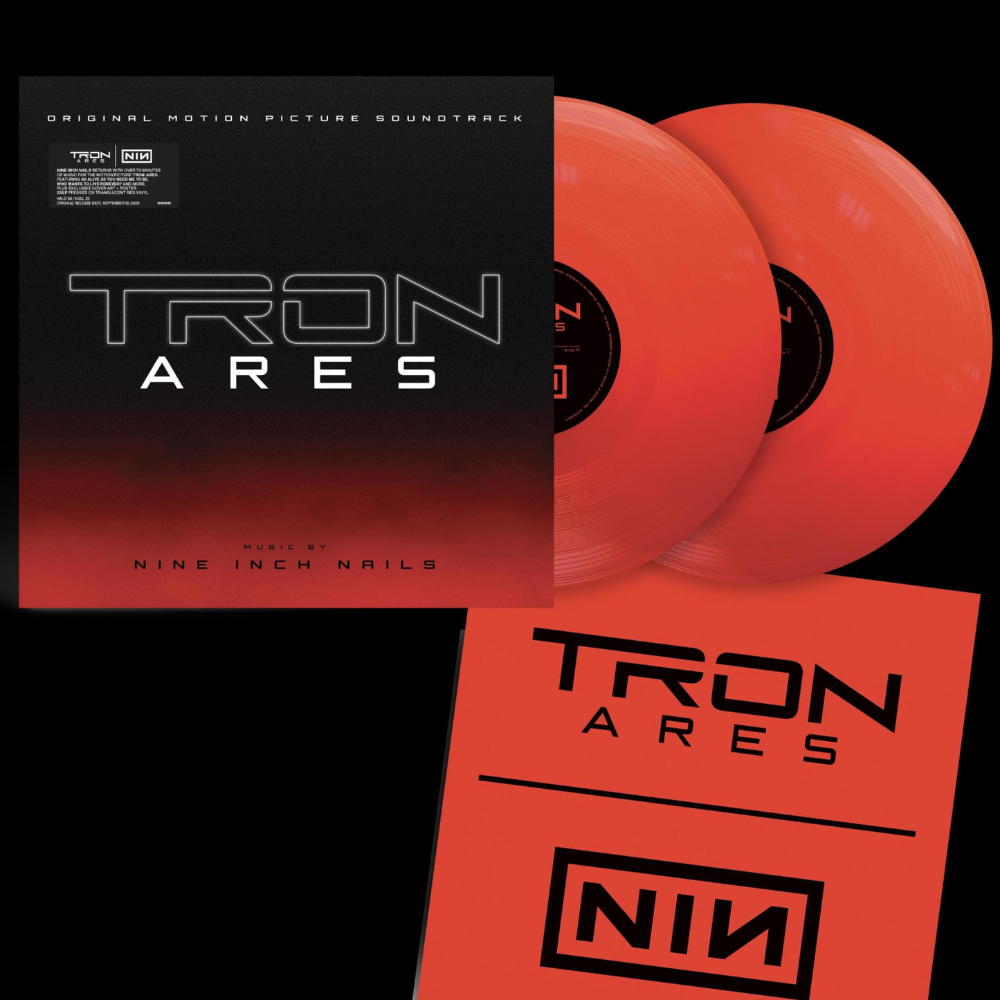 Nine Inch Nails - Tron: Ares  (Exclusive Red Vinyl LP)