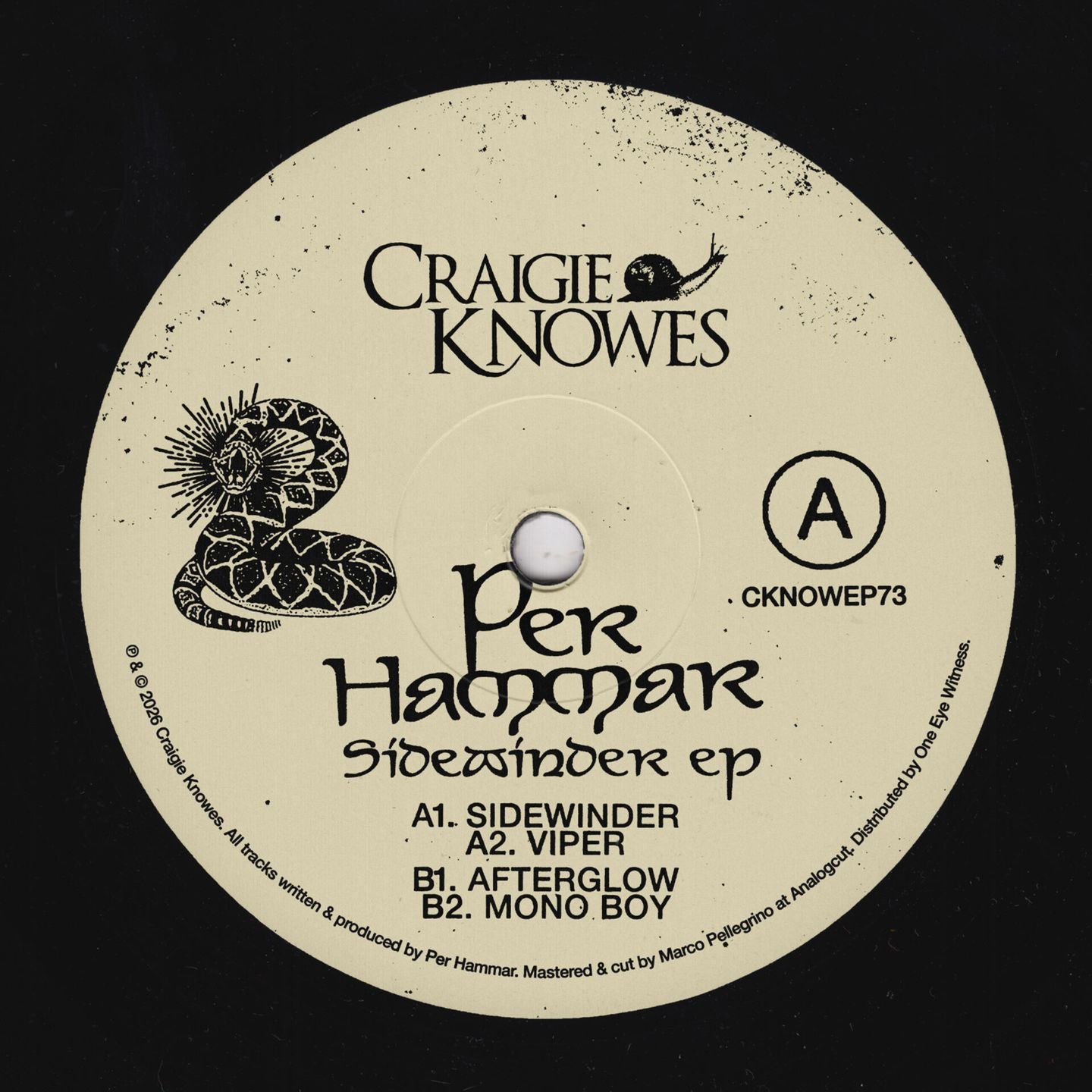 Per Hammar - Sidewinder EP (12")