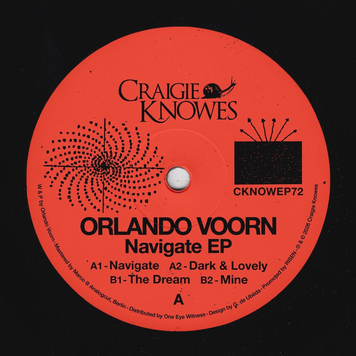 Orlando Voorn - Navigate EP (12")