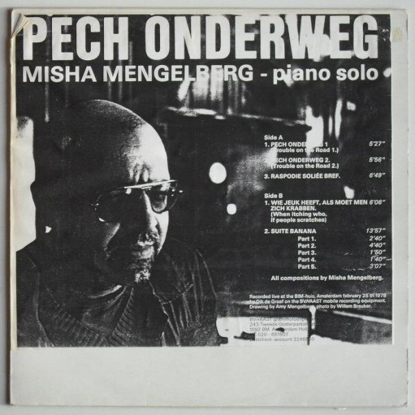 USED - Misha Mengelberg - Pech Onderweg