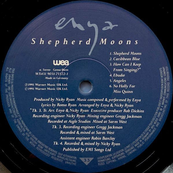 USED - Enya - Shepherd Moons