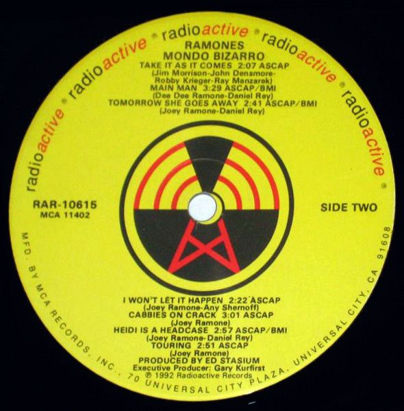 USED - Ramones - Mondo Bizarro