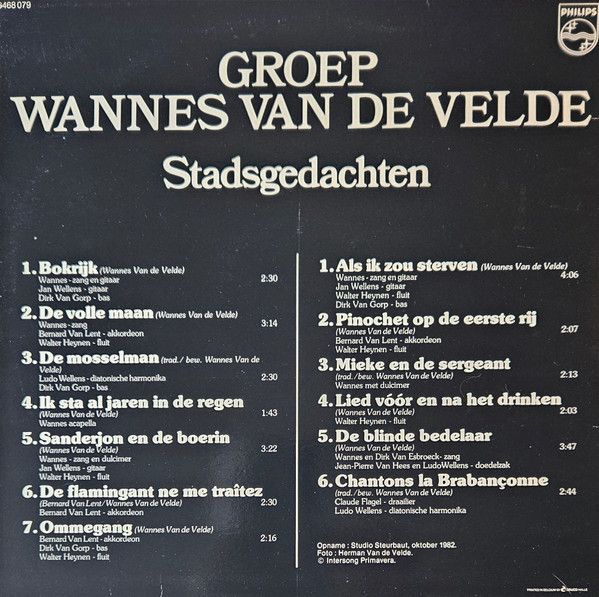 USED - Wannes Van De Velde - Stadsgedachten