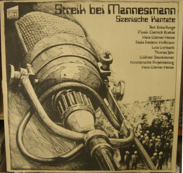 USED - Hans Werner Henze - Streik Bei Mannesmann: Szenische Kantate