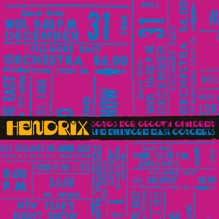 Jimi Hendrix - Songs For Groovy Children: the Fillmore East Concerts (Blue & Violet Swirl LP)