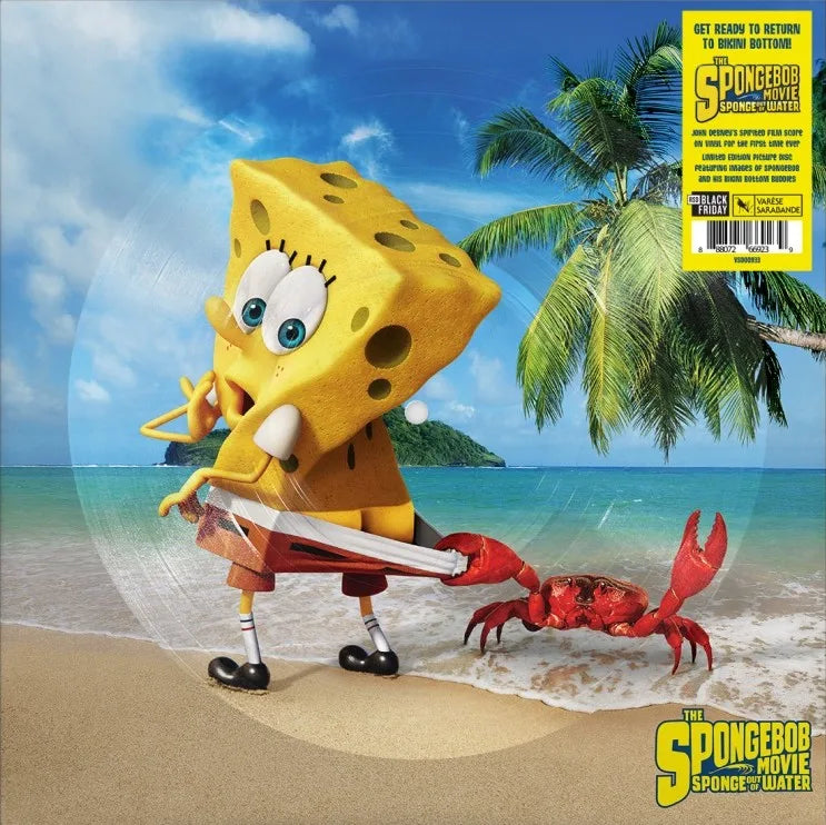 John Debney - The SpongeBob Movie: Sponge Out Of Water (10th Anniversary Edition) (Picture Disc Vinyl LP)
