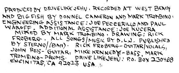 USED - Drive Like Jehu - Yank Crime