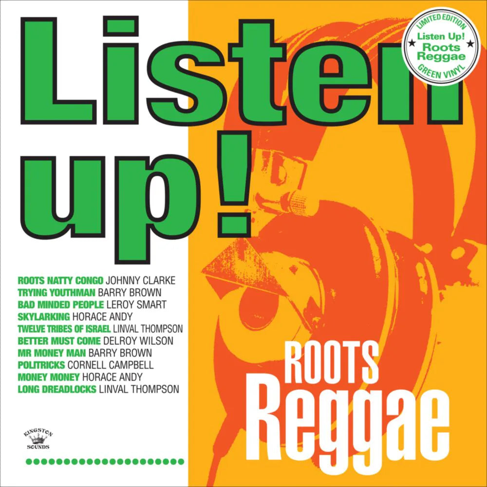 Various Artists - Listen up! Roots Reggae (Green Vinyl LP)