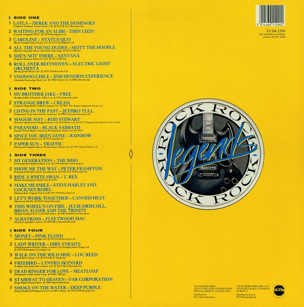 USED - Various - Rock Legends
