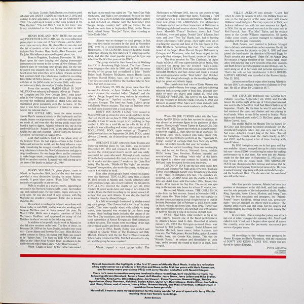 USED - Various - Atlantic Rhythm And Blues 1947-1974