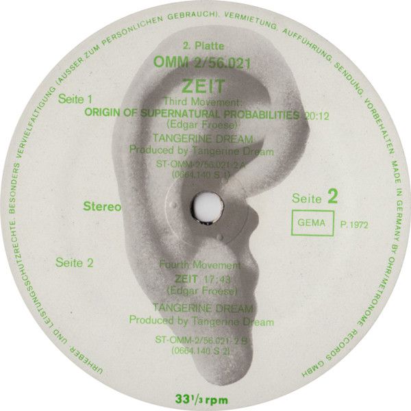 USED - Tangerine Dream - Zeit
