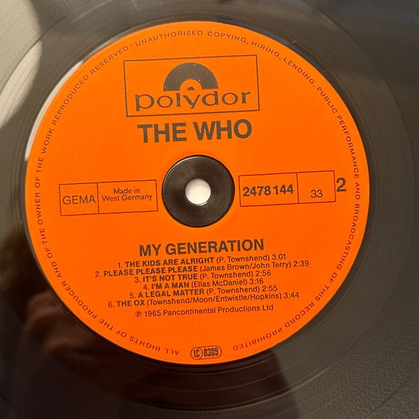 USED - The Who - Phases