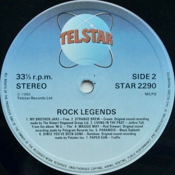 USED - Various - Rock Legends