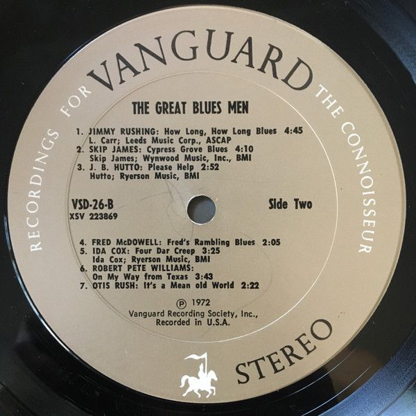 USED - Various - The Great Blues Men