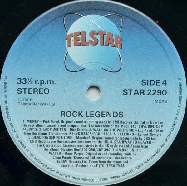 USED - Various - Rock Legends