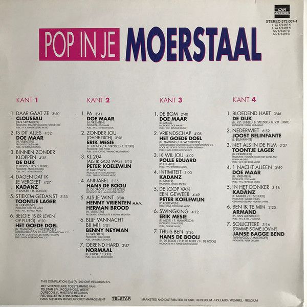 USED - Various - Pop In Je Moerstaal