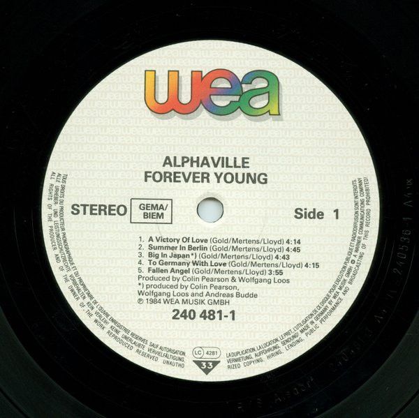 USED - Alphaville - Forever Young