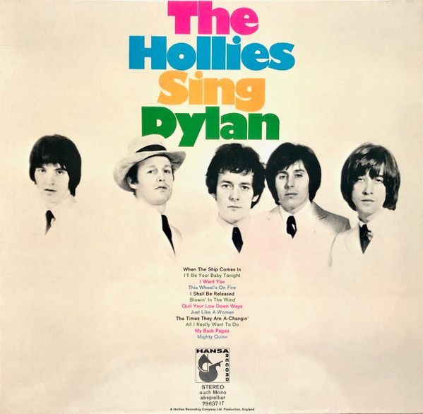USED - The Hollies - The Hollies Sing Dylan