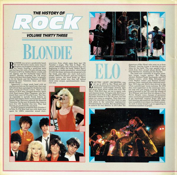 USED - Blondie - The History Of Rock (Volume Thirty Three)