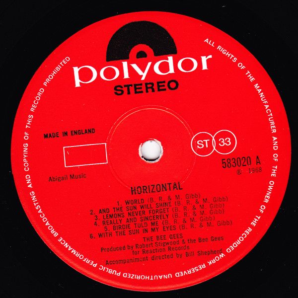 USED - Bee Gees - Horizontal