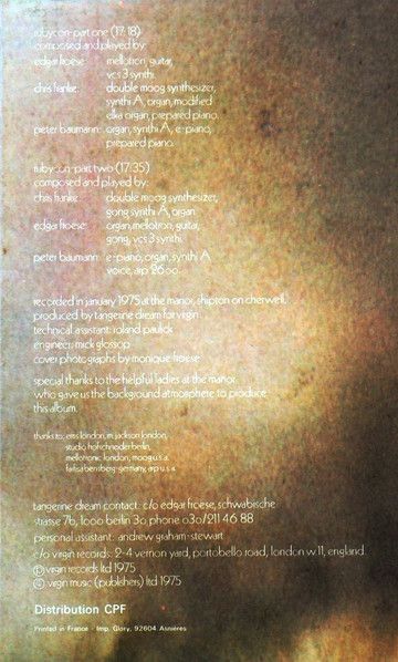 USED - Tangerine Dream - Rubycon