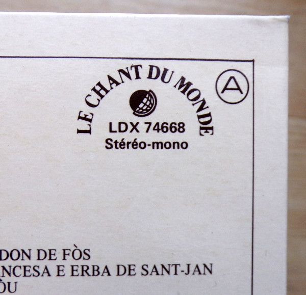 USED - Mont-Jòia - Cançons Dei Festas Provençalas